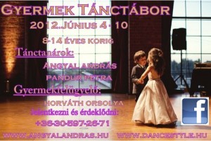 gyermek tánctábor